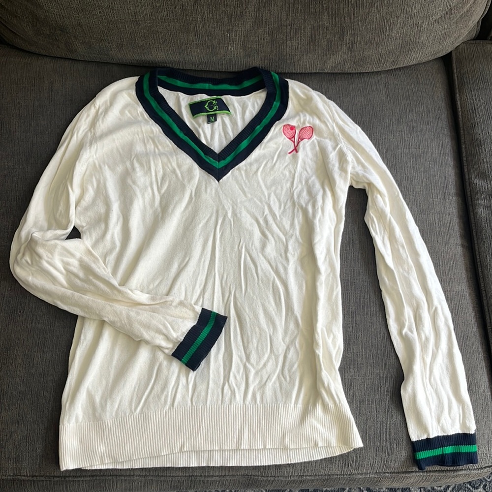 Vintage tennis sweater